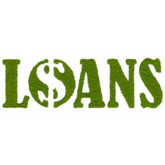 Picture of Loans Logo Machine Embroidery Design