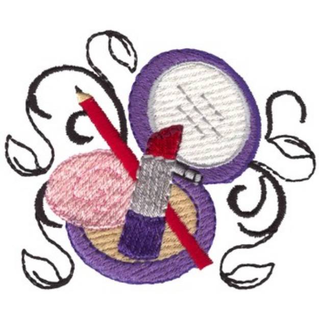 Picture of Makeup Artist Machine Embroidery Design