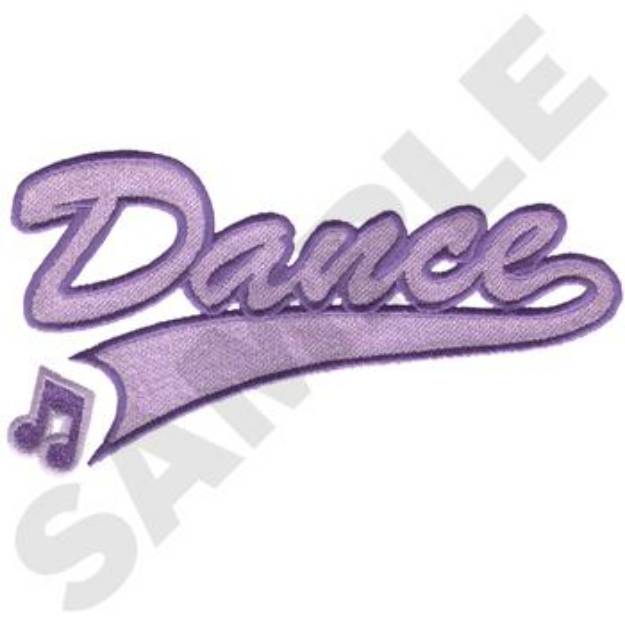 Picture of Dance Machine Embroidery Design