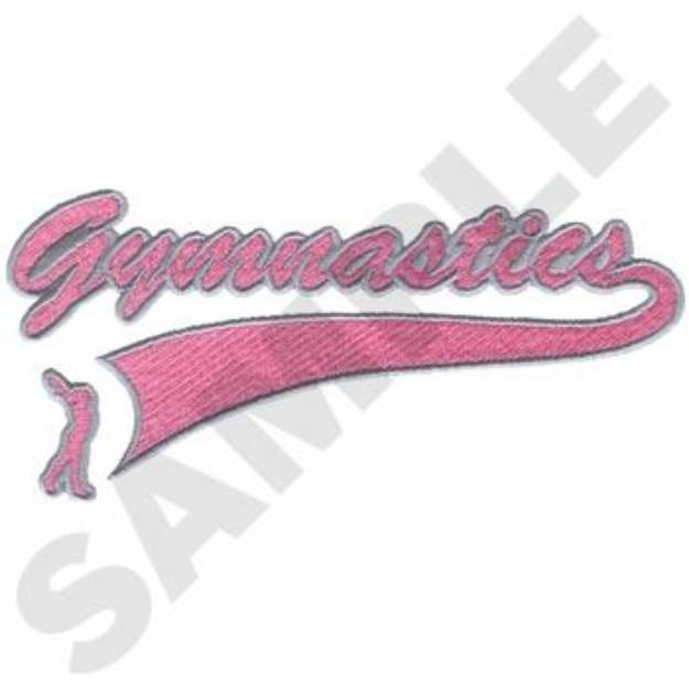 Picture of Gymnastics Machine Embroidery Design