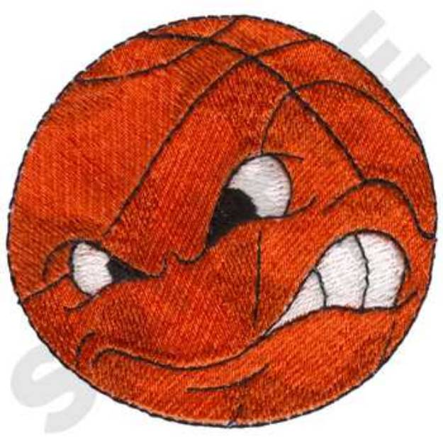 Picture of Basketball Toon Machine Embroidery Design