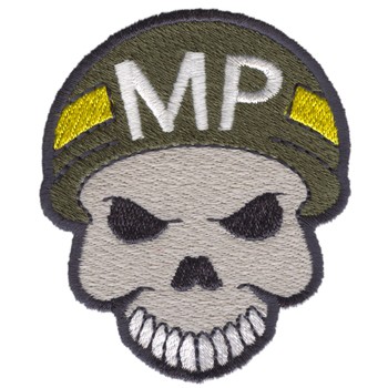 Military Police Machine Embroidery Design
