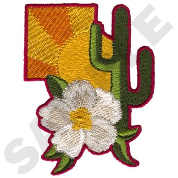 Cherokee Rose Machine Embroidery Design