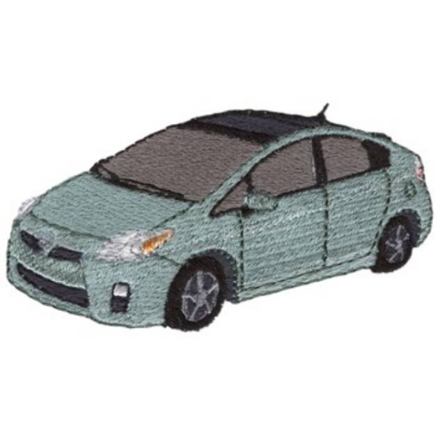 Picture of Toyota Prius Machine Embroidery Design