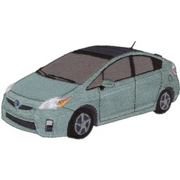 Picture of Toyota Prius Machine Embroidery Design