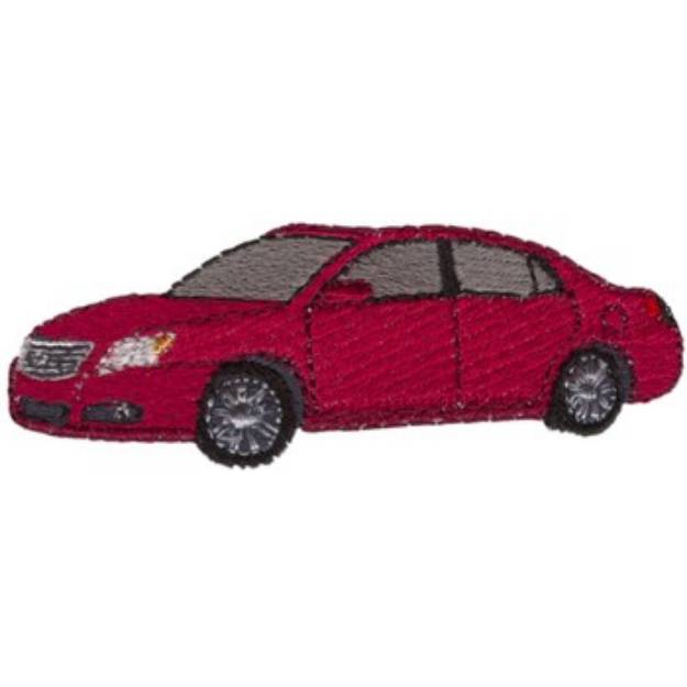 Picture of Toyota Avalon Machine Embroidery Design