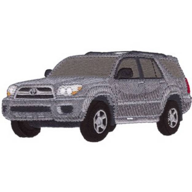 Picture of Toyota 4-runner Machine Embroidery Design