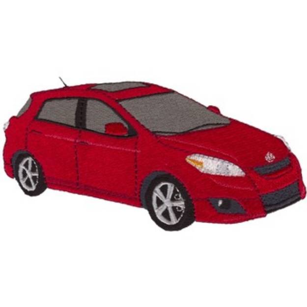 Picture of Toyota Matrix Machine Embroidery Design