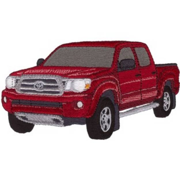 Picture of Toyota Tacoma Machine Embroidery Design