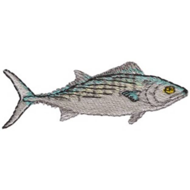 Picture of Atlantic Bonito Machine Embroidery Design