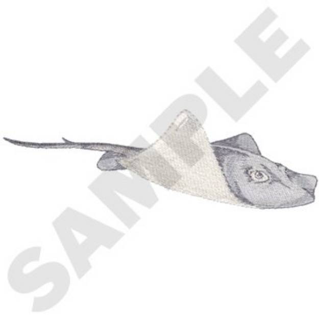 Picture of Stingray Machine Embroidery Design