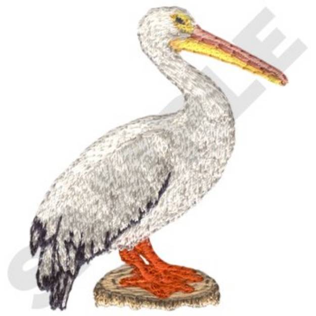 Picture of Pelican Machine Embroidery Design