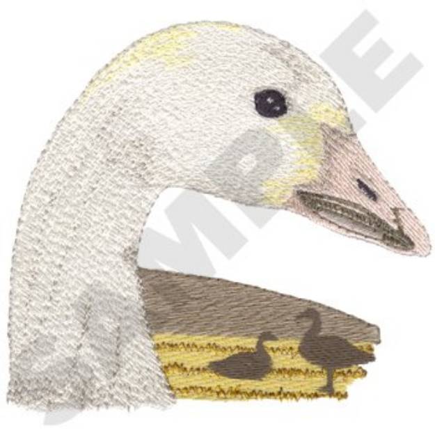 Picture of Snow Goose Machine Embroidery Design