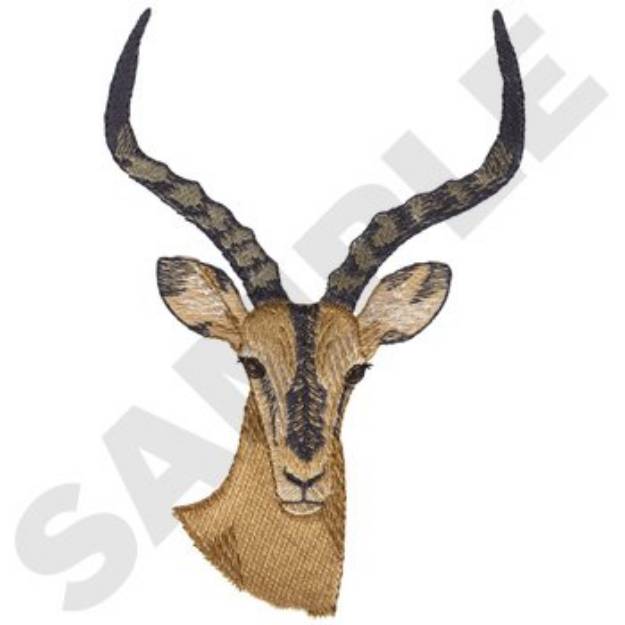 Picture of Impala Machine Embroidery Design