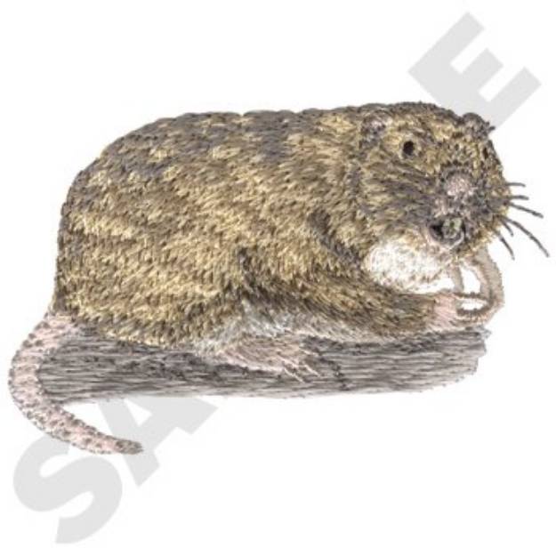 Picture of Pocket Gopher Machine Embroidery Design