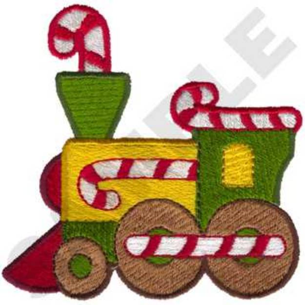 Picture of Train Machine Embroidery Design