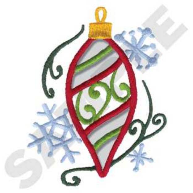 Picture of Ornament Cutwork Machine Embroidery Design