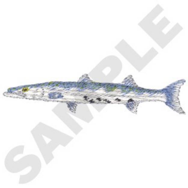 Picture of Barracuda Machine Embroidery Design