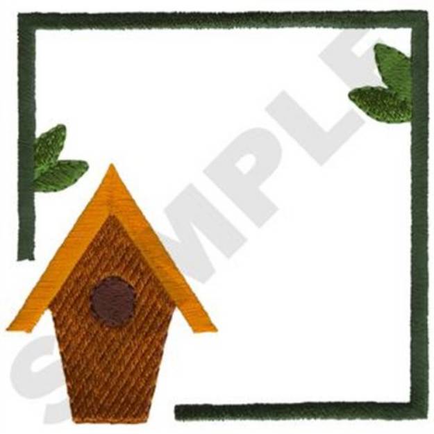 Picture of Birdhouse Machine Embroidery Design