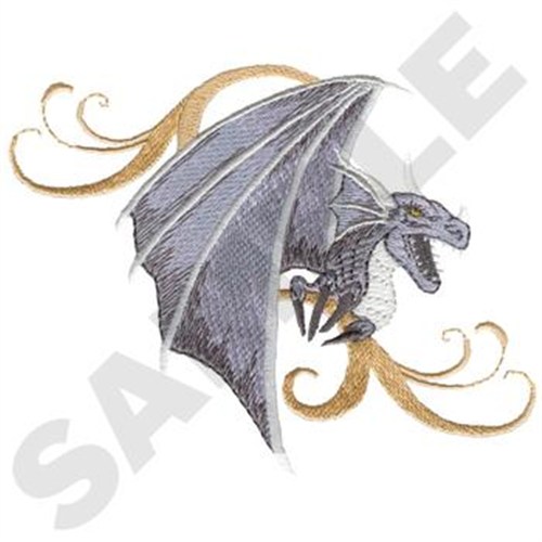 Dragon Machine Embroidery Design