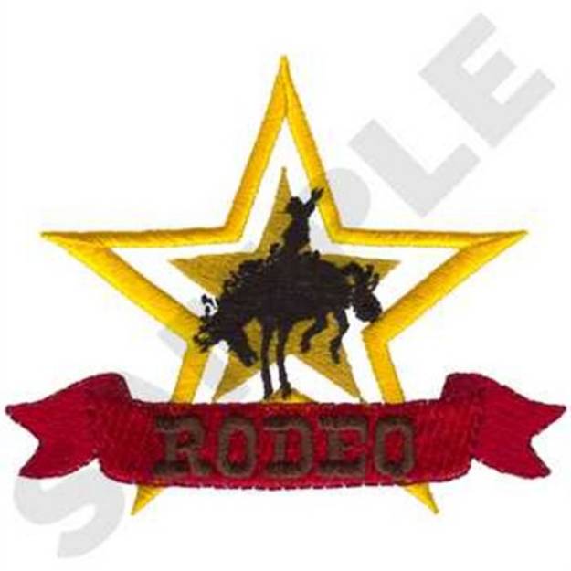 Picture of American Rodeo Machine Embroidery Design