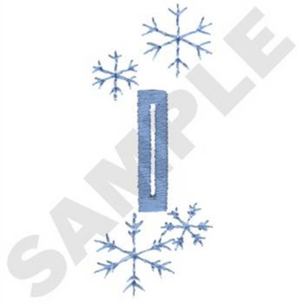 Picture of Snowflake Buttonhole Machine Embroidery Design