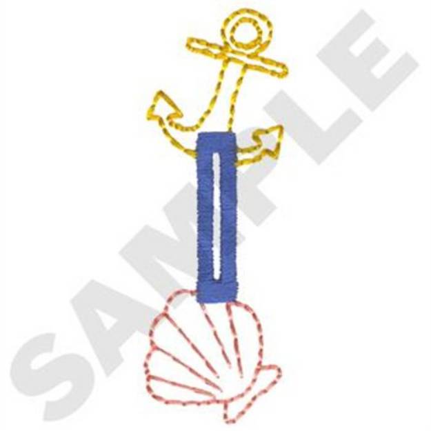 Picture of Anchor Buttonhole Machine Embroidery Design