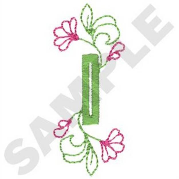 Picture of Leaves Buttonhole Machine Embroidery Design