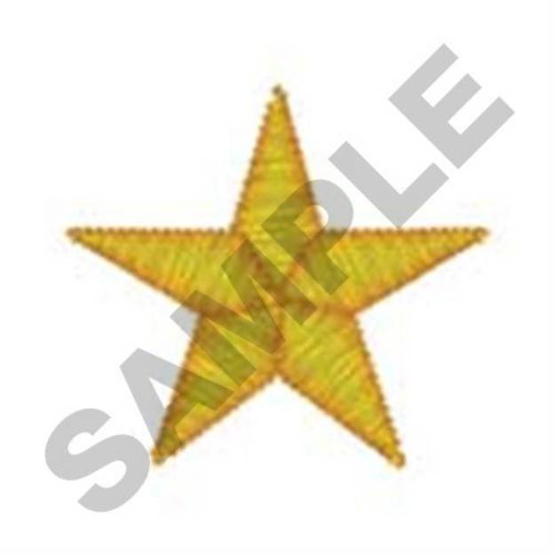 Picture of Star Accent Machine Embroidery Design