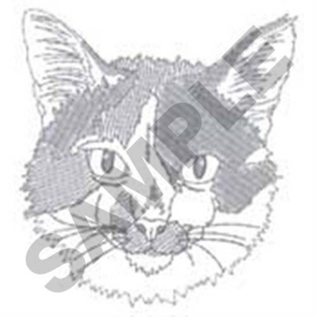 Picture of Calico Cat Machine Embroidery Design