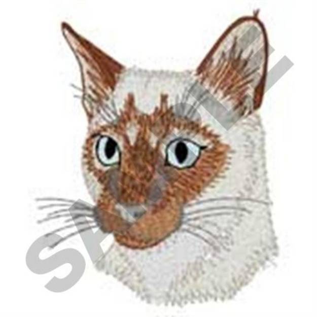 Picture of Tonkinese Cat Machine Embroidery Design