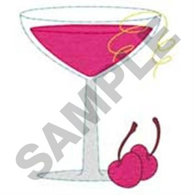 Picture of Pink Cosmo Machine Embroidery Design