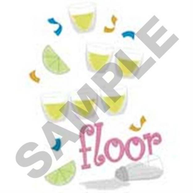 Picture of 1,2,3, Floor Machine Embroidery Design