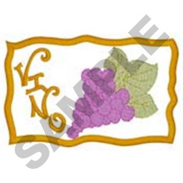 Picture of Vino Applique Machine Embroidery Design