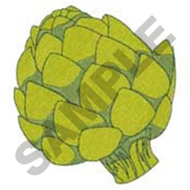 Picture of Artichoke Machine Embroidery Design