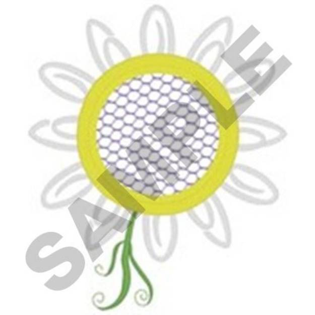 Picture of Daisy Applique Machine Embroidery Design