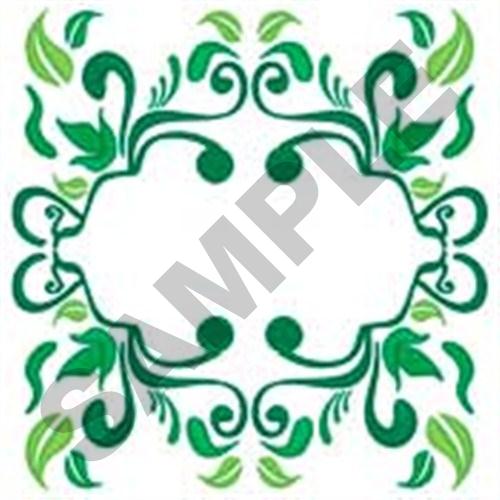 Floral Leaves with Fill Machine Embroidery Design