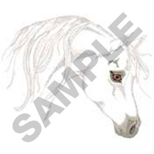 Picture of Arabian Head Machine Embroidery Design