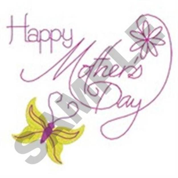 Picture of Mothers Day Machine Embroidery Design