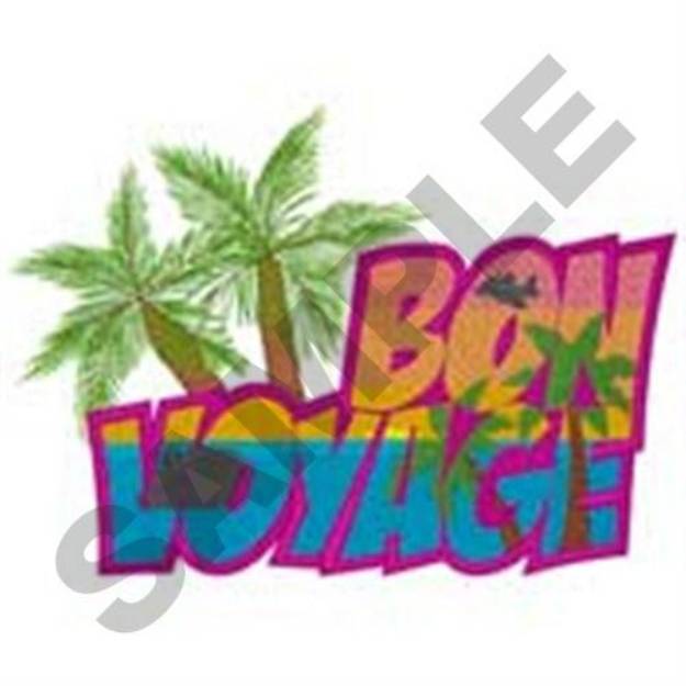 Picture of Bon Voyage Machine Embroidery Design