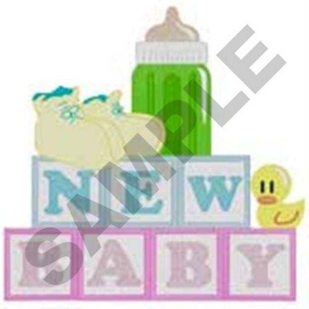 Picture of New Baby Machine Embroidery Design