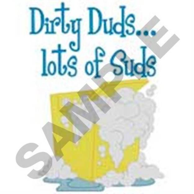 Picture of Dirty Duds Machine Embroidery Design