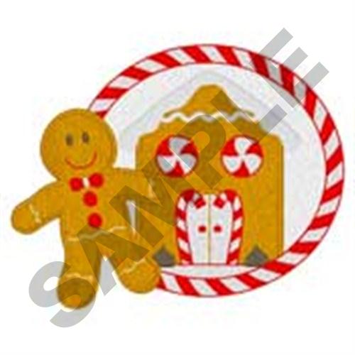 Gingerbread Cookies Machine Embroidery Design