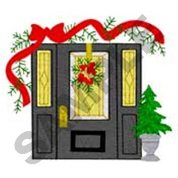 Picture of Front Door Machine Embroidery Design