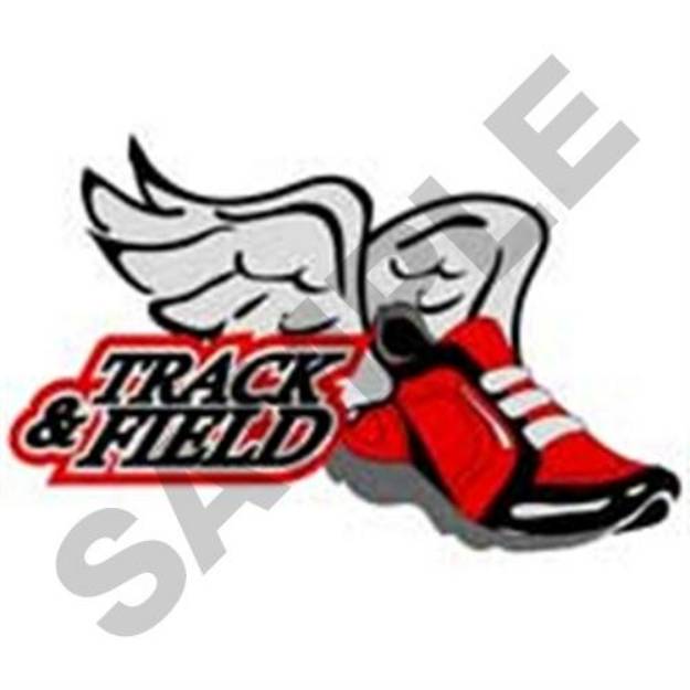 Picture of Track & Field Machine Embroidery Design