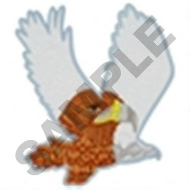 Picture of Golden Eagle Machine Embroidery Design