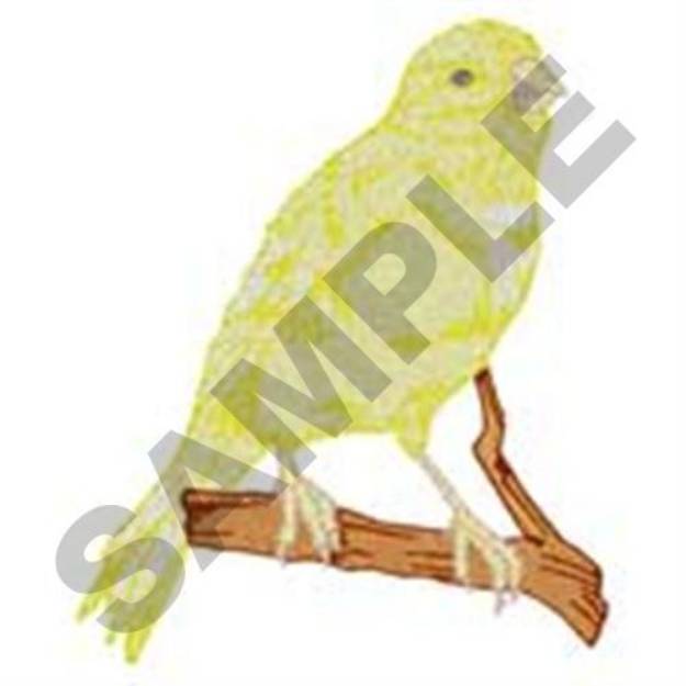 Picture of Canary Bird Machine Embroidery Design