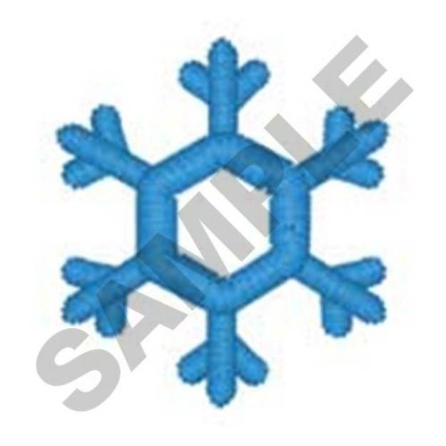 Picture of Winter Snowflake Machine Embroidery Design