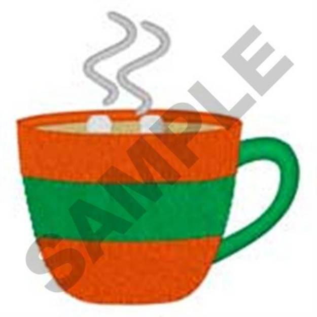 Picture of Cup Of Cocoa Machine Embroidery Design