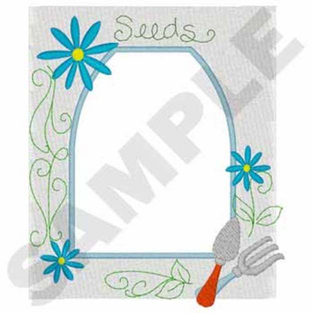 Picture of Garden Border Machine Embroidery Design